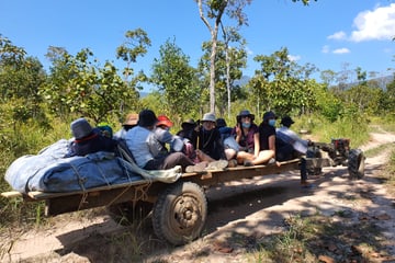 Anja during field visit