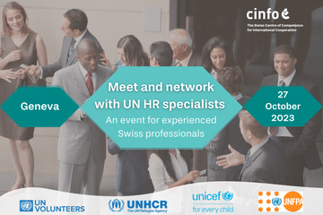 Meet and network with UN HR specialists