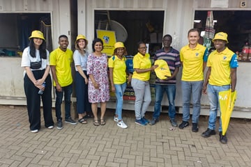 Visit at Mobile Money South Africa IFC Adrian Mattmann