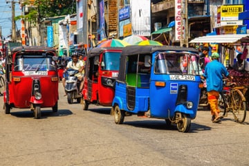 Sri Lanka, Tuk tuk