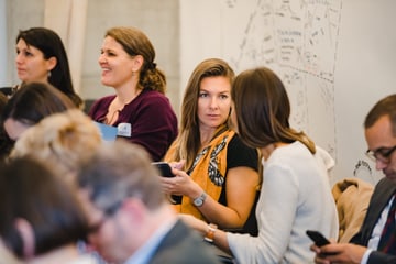 Professionals networking